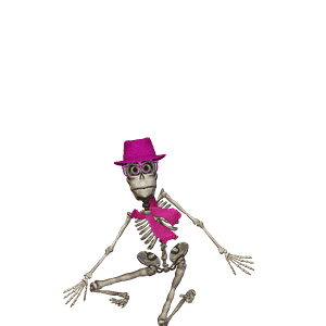 The Ghastly Glenn Skeleton MOTION Puppet, is fully customizable and rigged with Character Animator's motion behavior. Motion Library allows you to easily add premade animated motions like fighting, dancing, and running to your characters. Choose from a collection of over 350 motions*.  Ghastly Glenn has 10 pupil options, 15 glasses, 10 outfits, 45 hats, and 35 neck gear options. This puppet has head and body turns, triggerable expressions and full lip sync. You can make the skeleton a male or female character.  You can also get the original Ghastly Glenn the Skeleton Puppet with Limb IK and draggers plus all the same customizable options as the MOTION puppet.