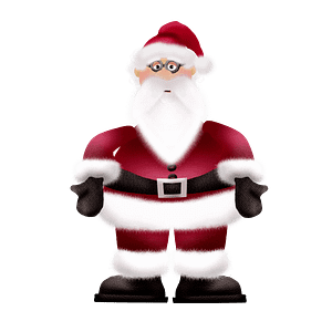 The Santa Motion Puppet is fully rigged for Adobe's Character Animator's motion Library.